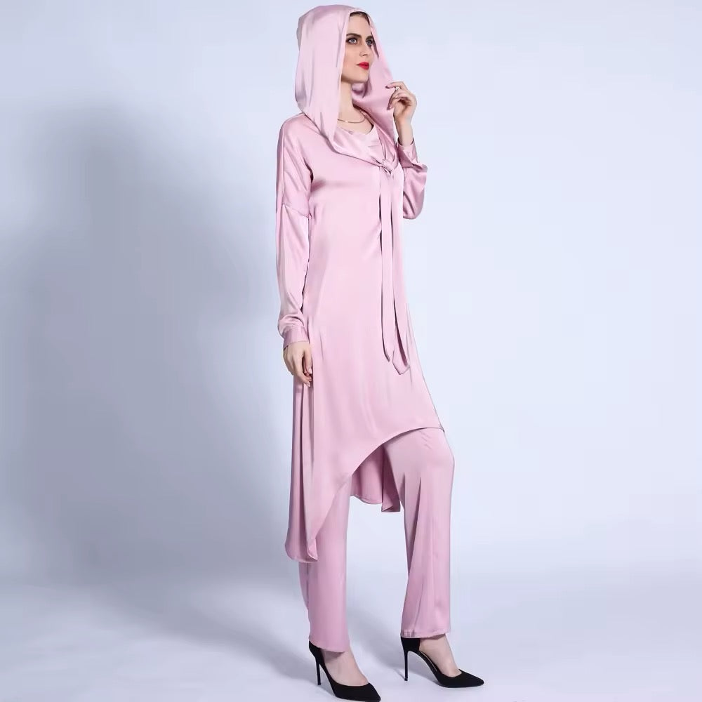 Satin Lounge Set Elara