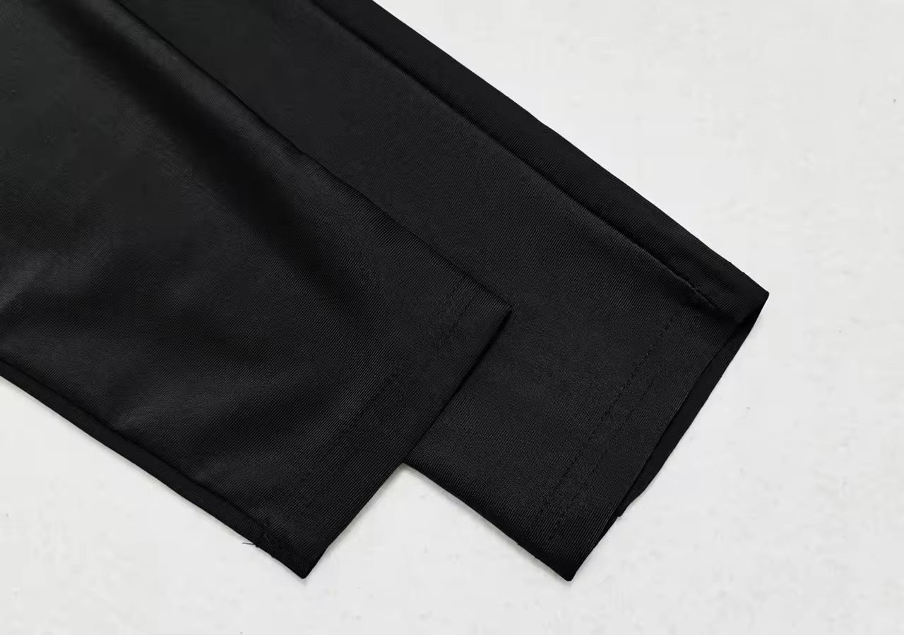 Eleganter Modest Badeanzug Noir Paisley