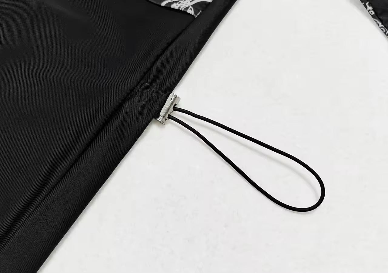 Eleganter Modest Badeanzug Noir Paisley