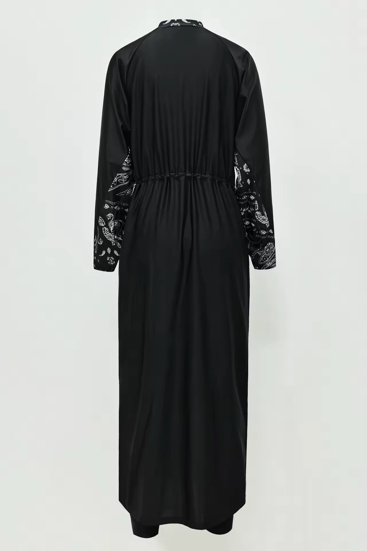 Eleganter Modest Badeanzug Noir Paisley