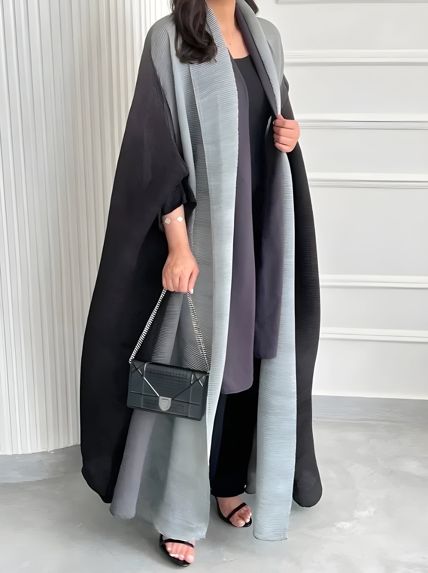 Elegant Layered Abaya Noor