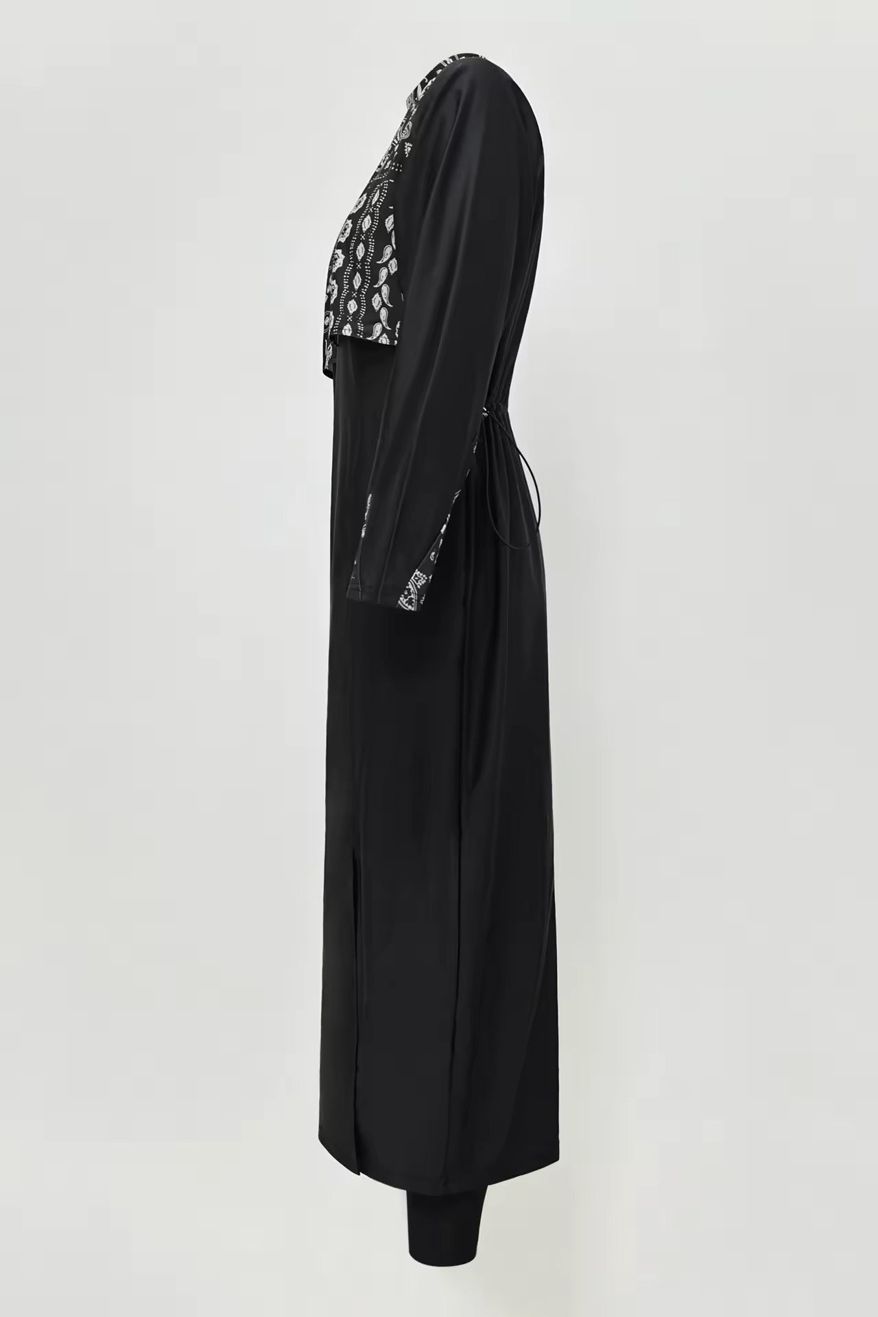 Eleganter Modest Badeanzug Noir Paisley