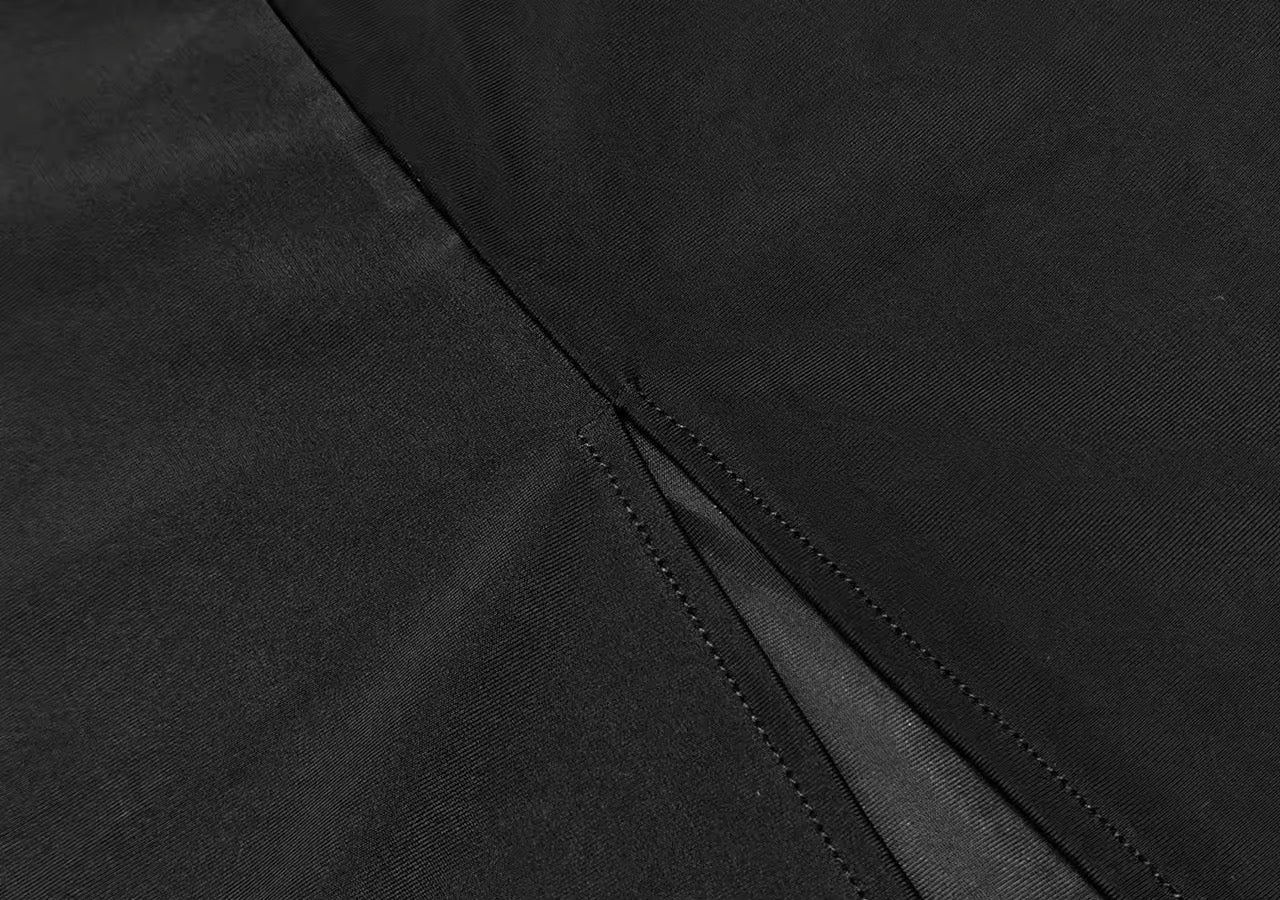 Eleganter Modest Badeanzug Noir Paisley