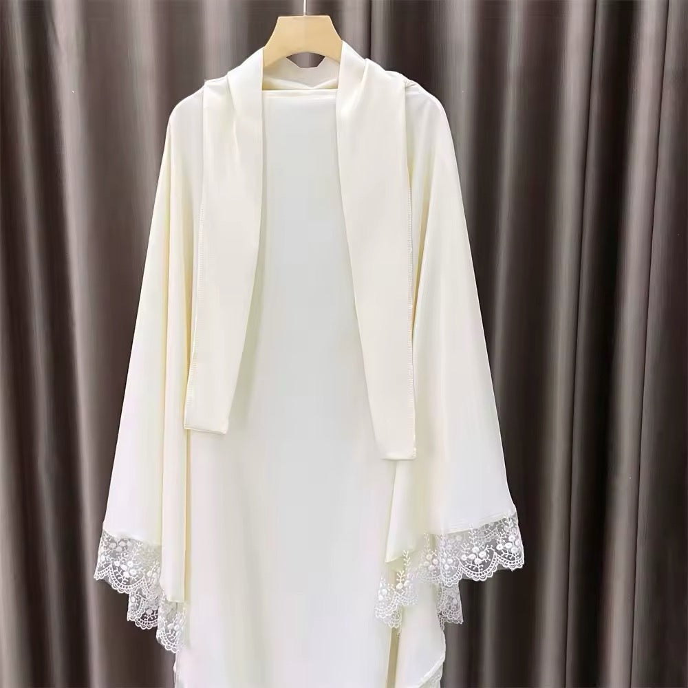 Elegantes Spitzendesign-Kopftuch - Vielseitig und Stilvoll