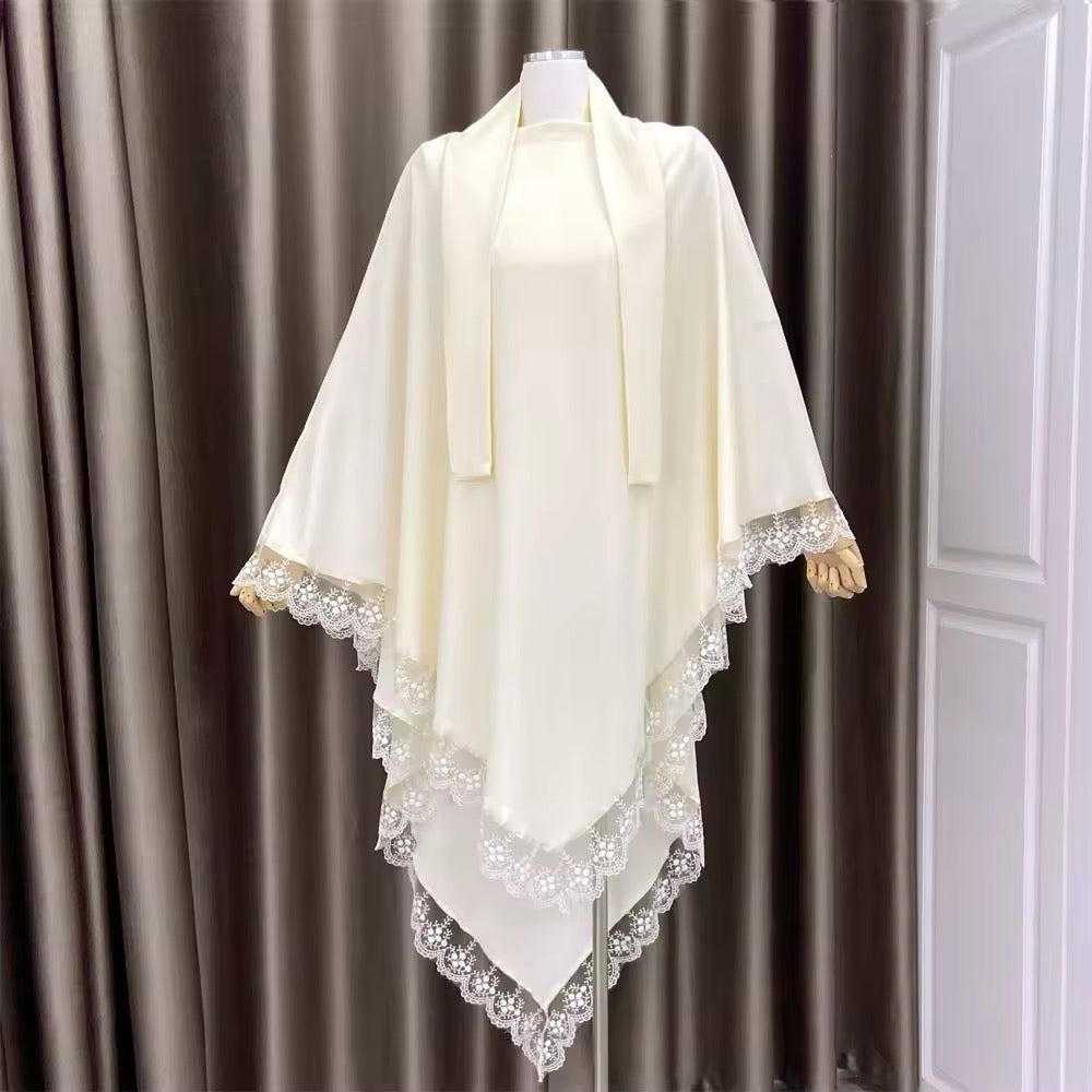 Elegantes Spitzendesign-Kopftuch - Vielseitig und Stilvoll