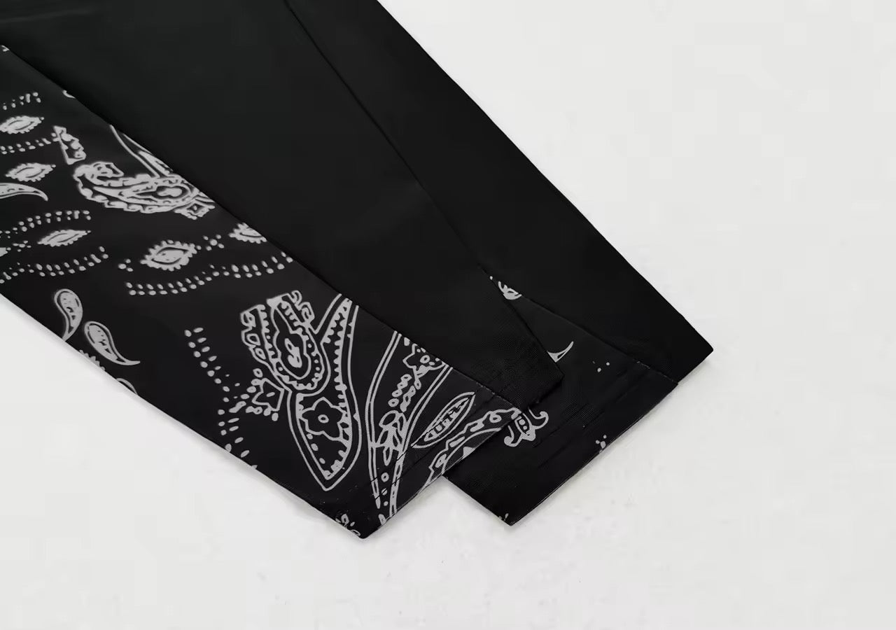 Eleganter Modest Badeanzug Noir Paisley