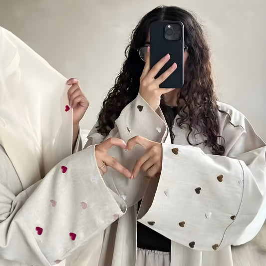 Abaya Heart Elegance