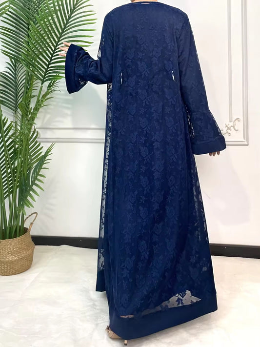 Elegante Spitzen-Abaya Sophia