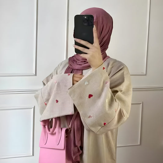 Abaya Heart Elegance