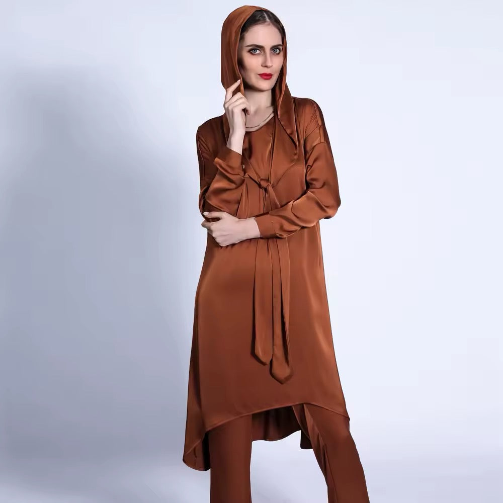 Satin Lounge Set Elara