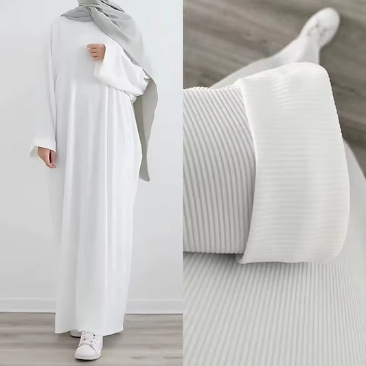 Abaya Elegance Flow Leichtes Maxikleid mit weitem Schnitt