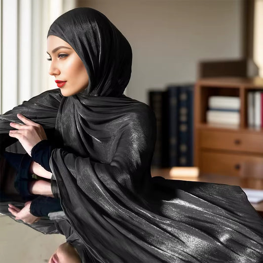 Color Harmony Satin-Hijab