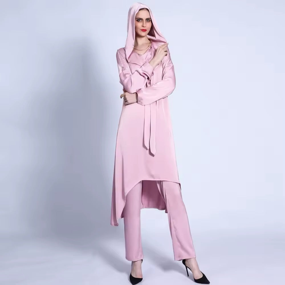 Satin Lounge Set Elara
