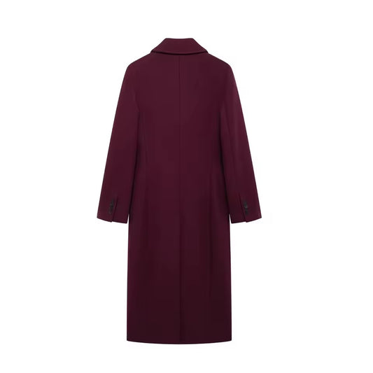 Elegance Long Wool Coat