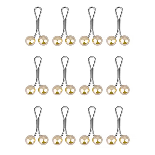 Stoffschonende Perlen-Hijab-Clips – Eleganter Halt ohne Nadeln