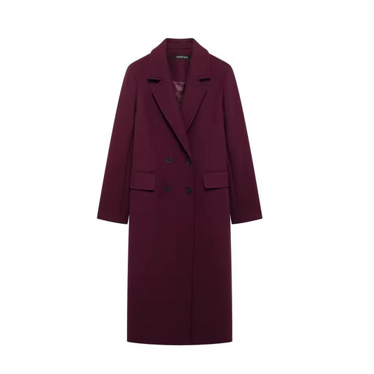 Elegance Long Wool Coat