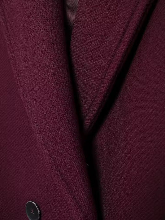 Elegance Long Wool Coat