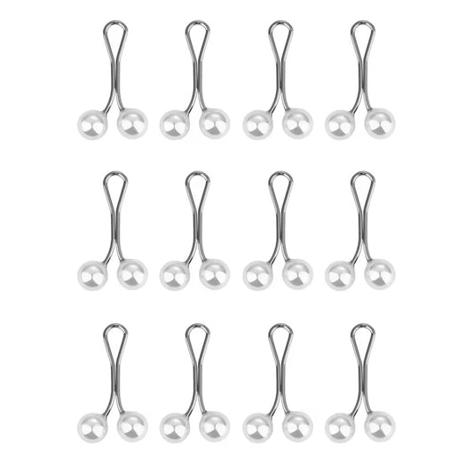 Stoffschonende Perlen-Hijab-Clips – Eleganter Halt ohne Nadeln