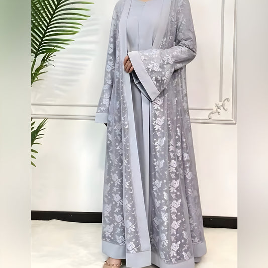 Elegante Spitzen-Abaya Sophia