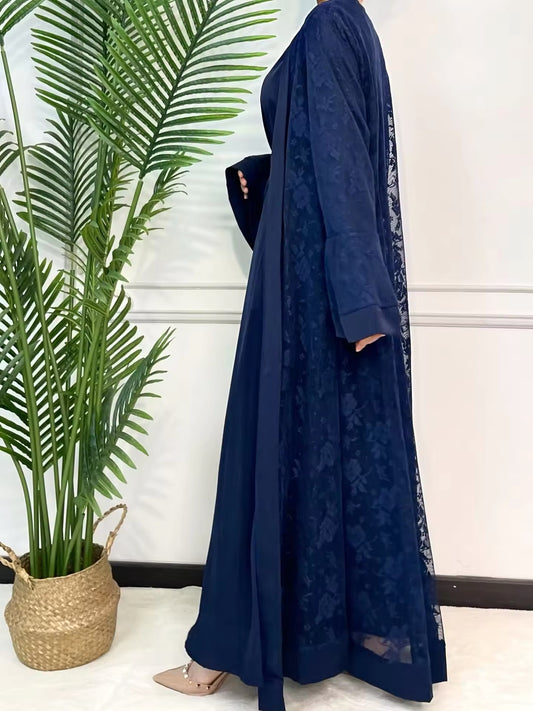 Elegante Spitzen-Abaya Sophia