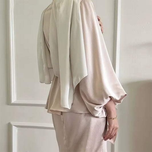 Eleganza Maxikleid Sommerlicher Beach-Look in Mintgrün