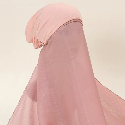Color Harmony Satin-Hijab