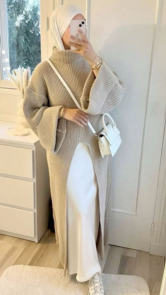 Elegant Flow Langer Cardigan