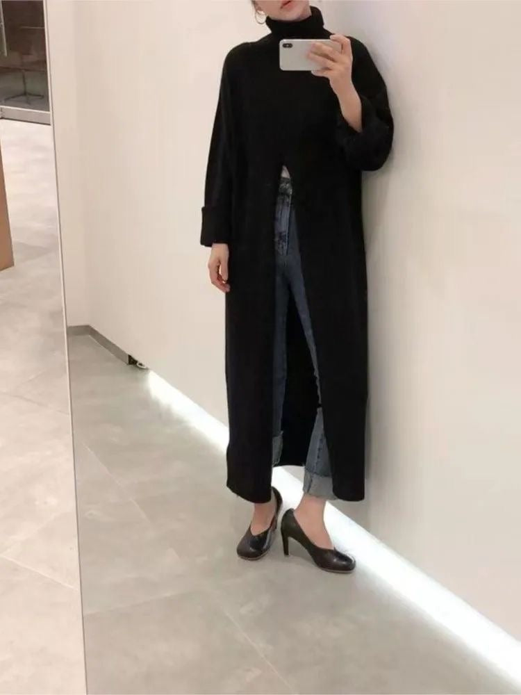 Elegant Flow Langer Cardigan