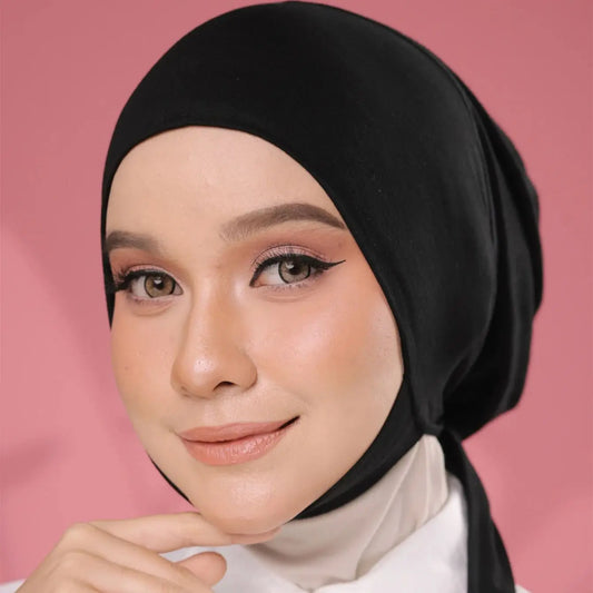 Solid hijab undercap