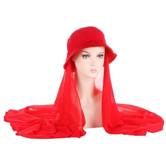 Instant hijab cap