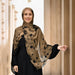 Tie-dye cotton hijab