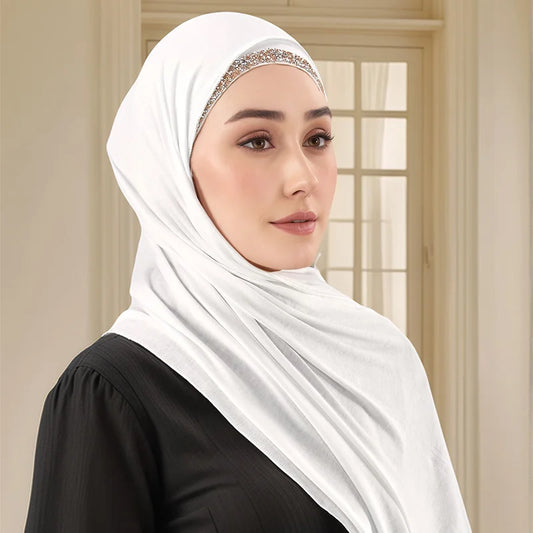Diamond jersey hijab set