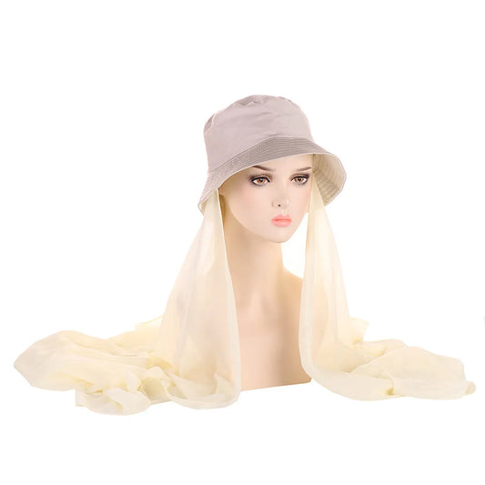 Instant hijab cap