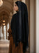 Rhinestone chiffon hijab