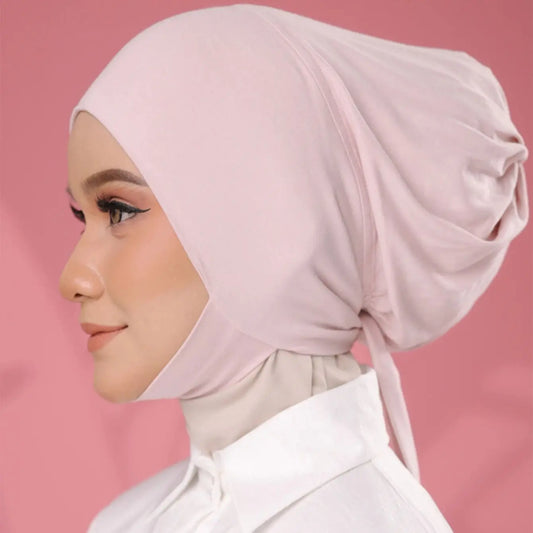 Solid hijab undercap