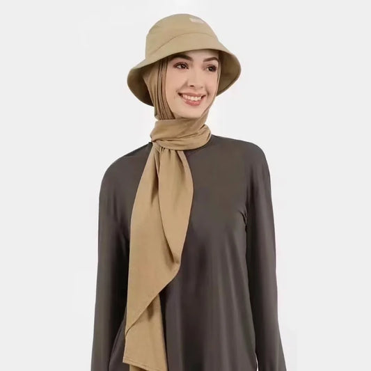 Instant hijab cap