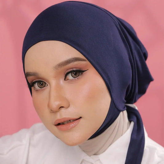 Solid hijab undercap