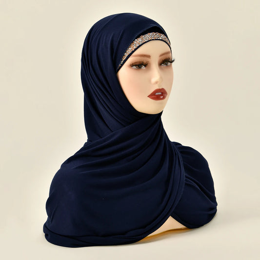 Diamond jersey hijab set